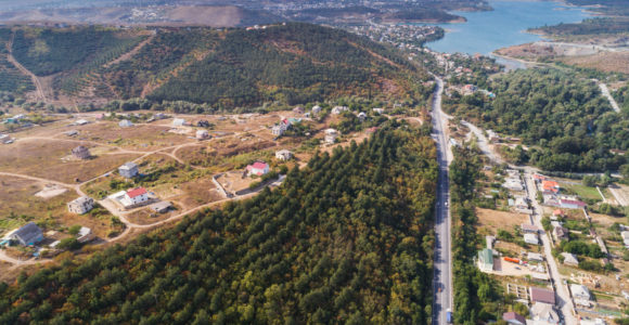 Фотографирование недвижимости с воздуха. Аэрофотосъемка в Крыму